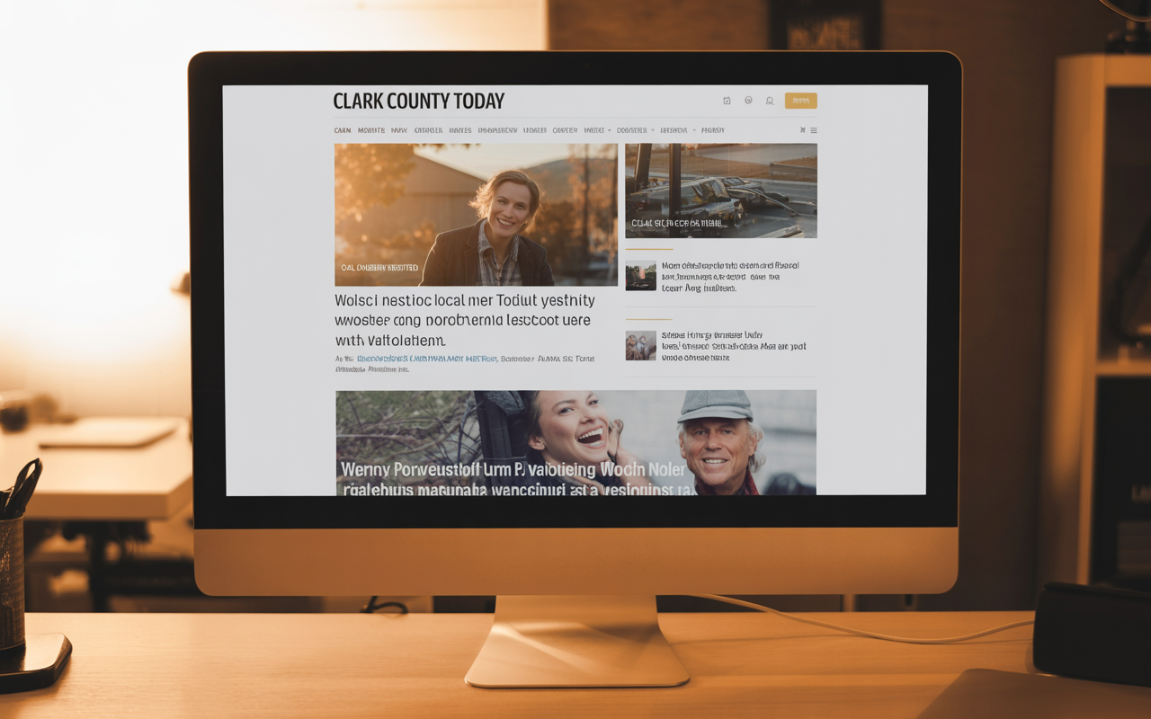 Clark County Today — Full-Stack Creative project by Xirasol Creative